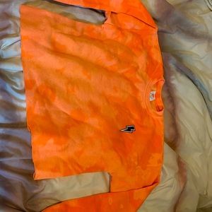 Custom patches tie dye crewneck sweatshirt!